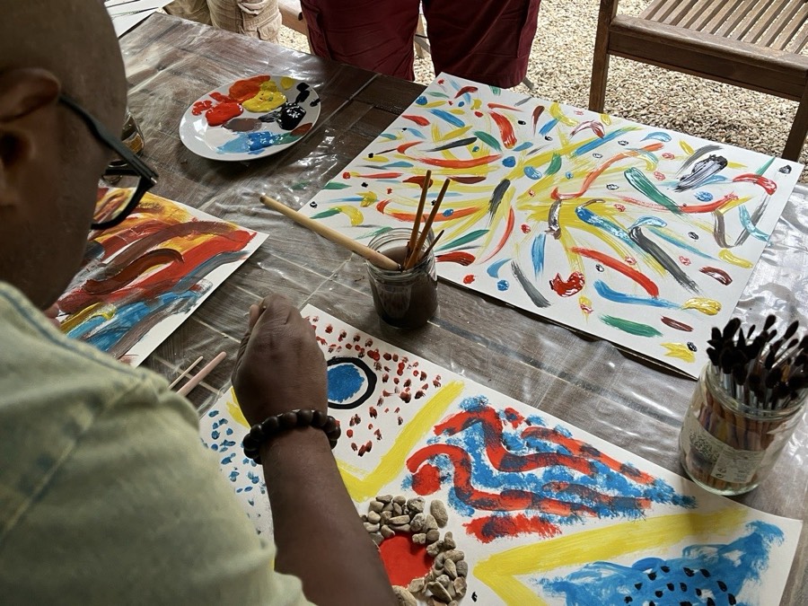 Atelier peinture — pratiques créatives