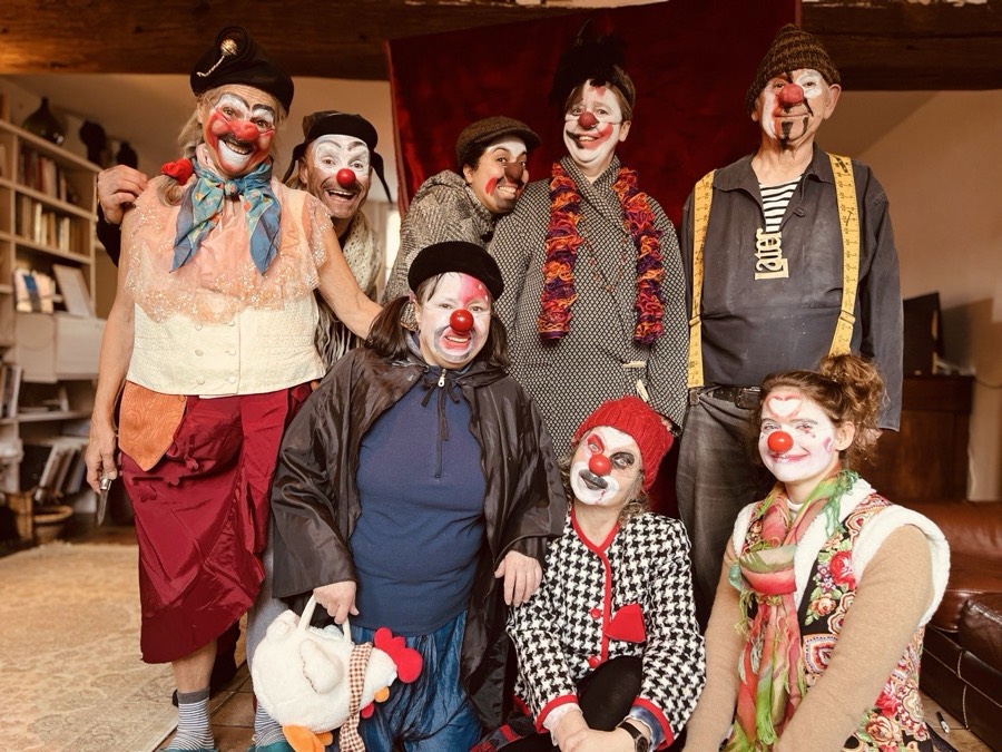 Groupe de clowns — Stage Construisez votre Royaume