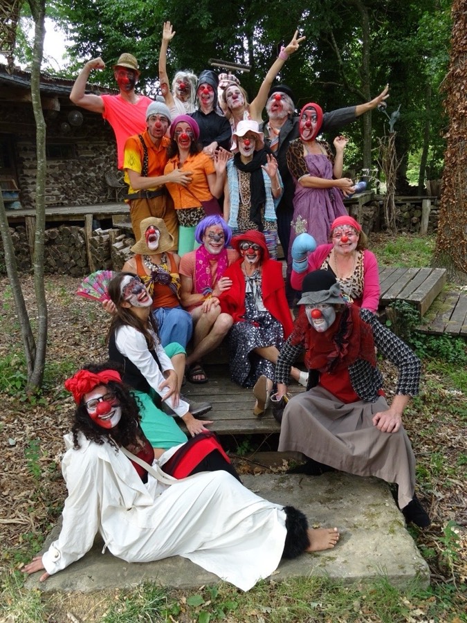 Groupe de clowns — Stage Osez